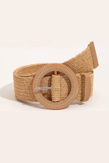 Polypropylene Braid Boho Belt - Spirit and Rebel [Spirit and Rebel] Camel S 