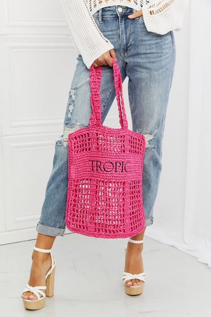 Fame Tropic Babe Staw Tote Bag [Spirit and Rebel]