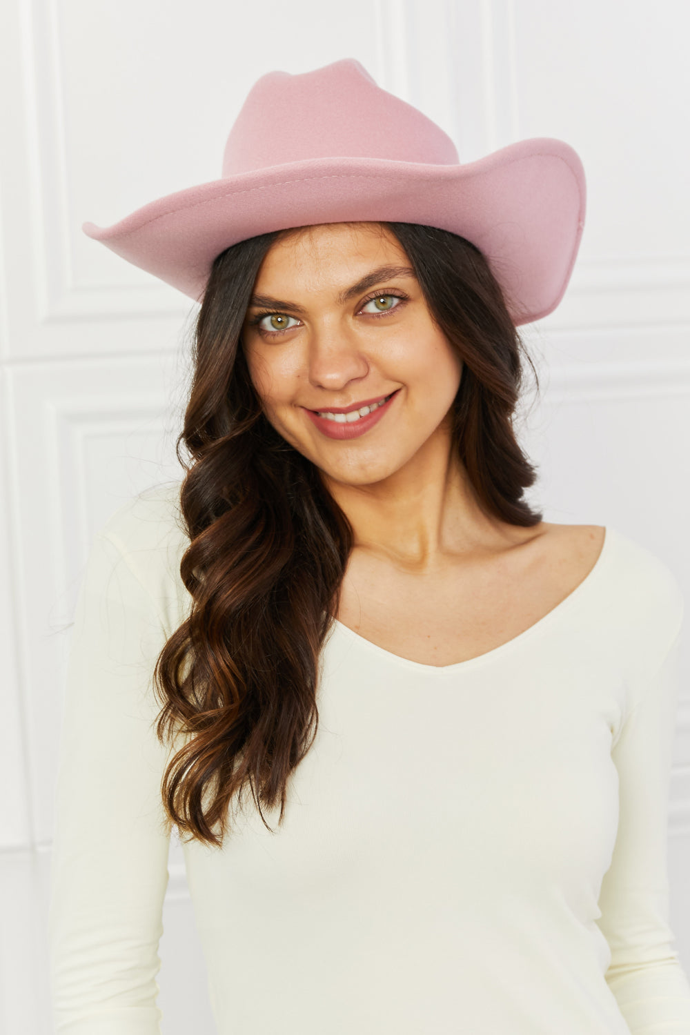 Fame Western Cutie Cowboy Hat in Pink [Spirit and Rebel]   