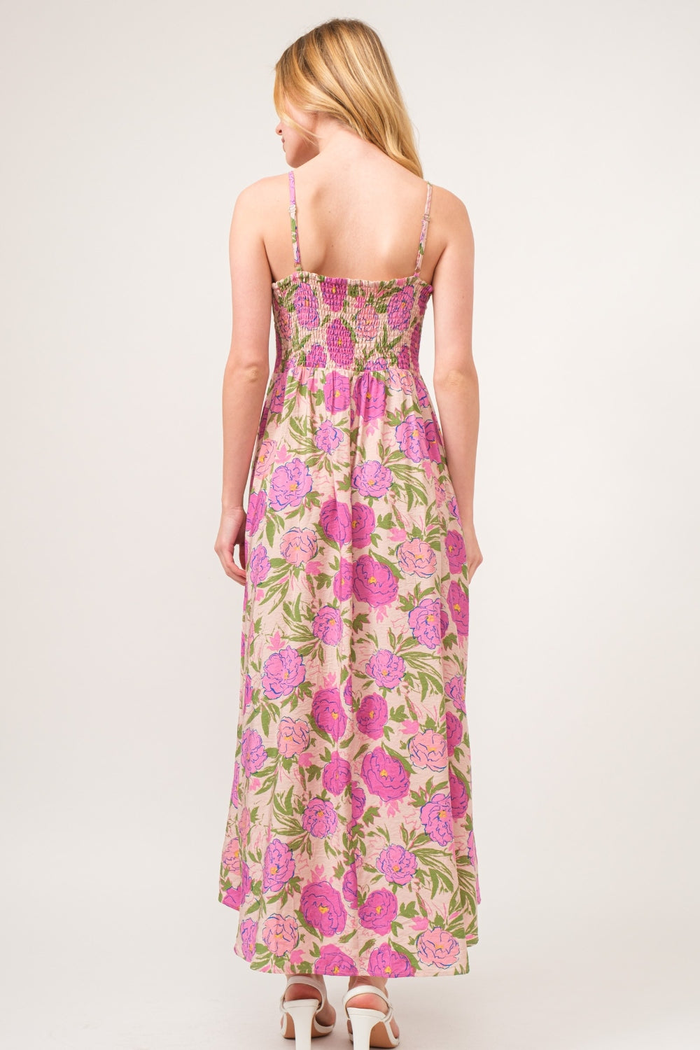 And The Why Floral High-Low Hem Cami Dress [Spirit and Rebel]   