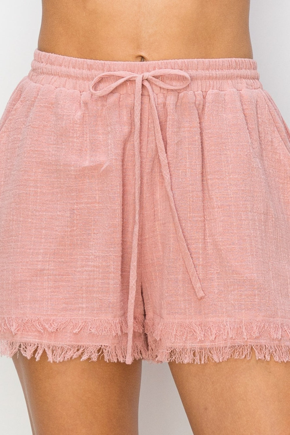 HYFVE Drawstring Frayed Shorts [Spirit and Rebel]   