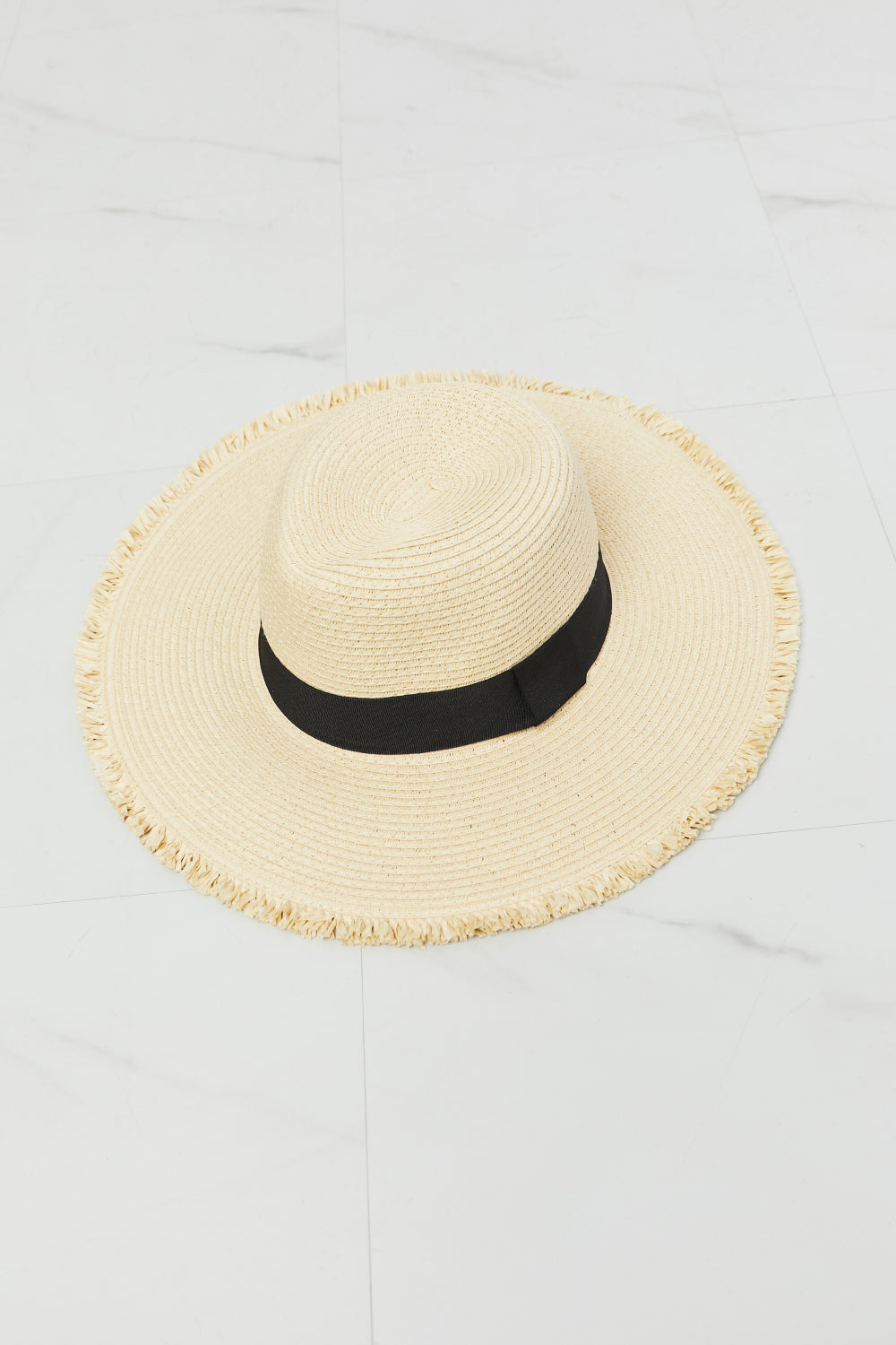 Fame Time For The Sun Straw Hat [Spirit and Rebel]