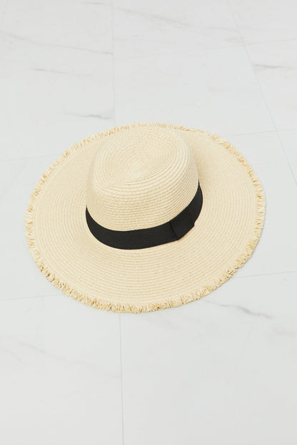 Fame Time For The Sun Straw Hat [Spirit and Rebel]