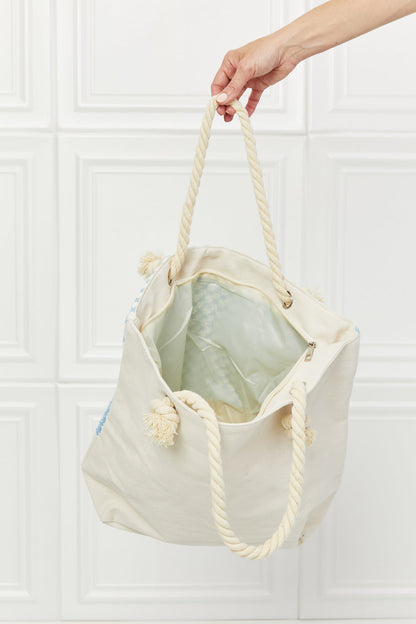 Justin Taylor Picnic Date Tassle Tote Bag [Spirit and Rebel]