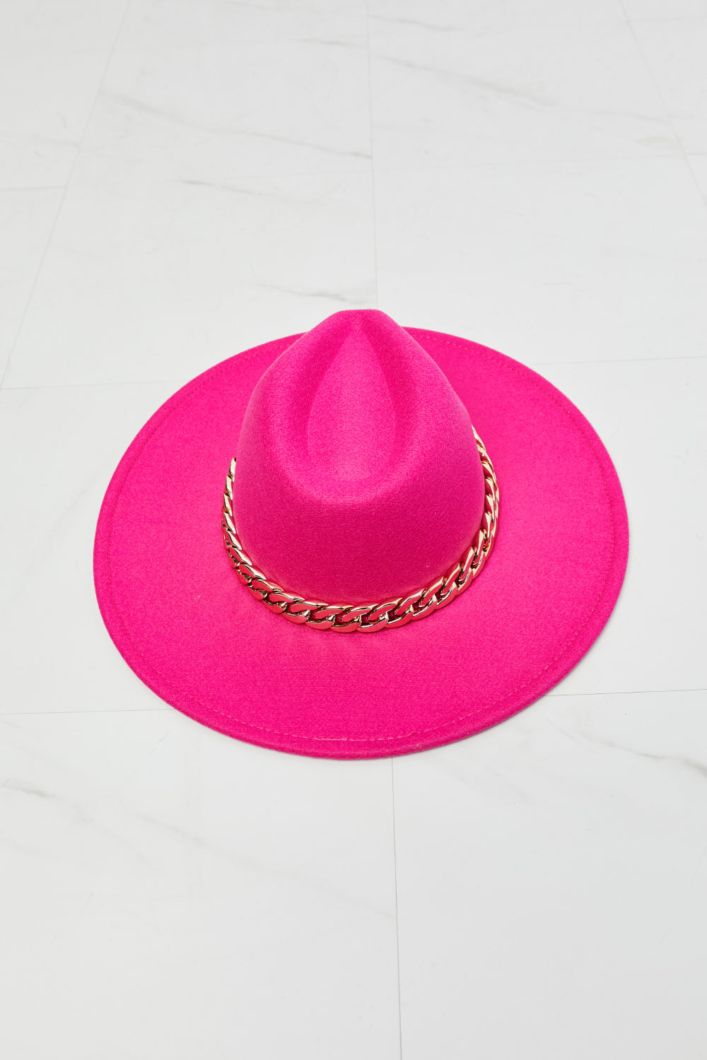 Fame Keep Your Promise Fedora Hat in Pink [Spirit and Rebel]