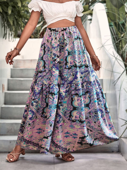 Printed Maxi Skirt [Spirit and Rebel]