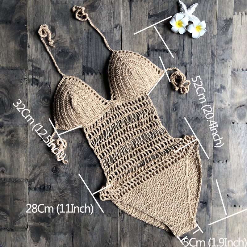 Bohemian Dream Crochet Hollow Out Swimsuit [Spirit and Rebel]   