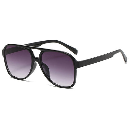 Ocean Breeze Big Frame Coloured Sunglasses Sunset and Swim Double Gray