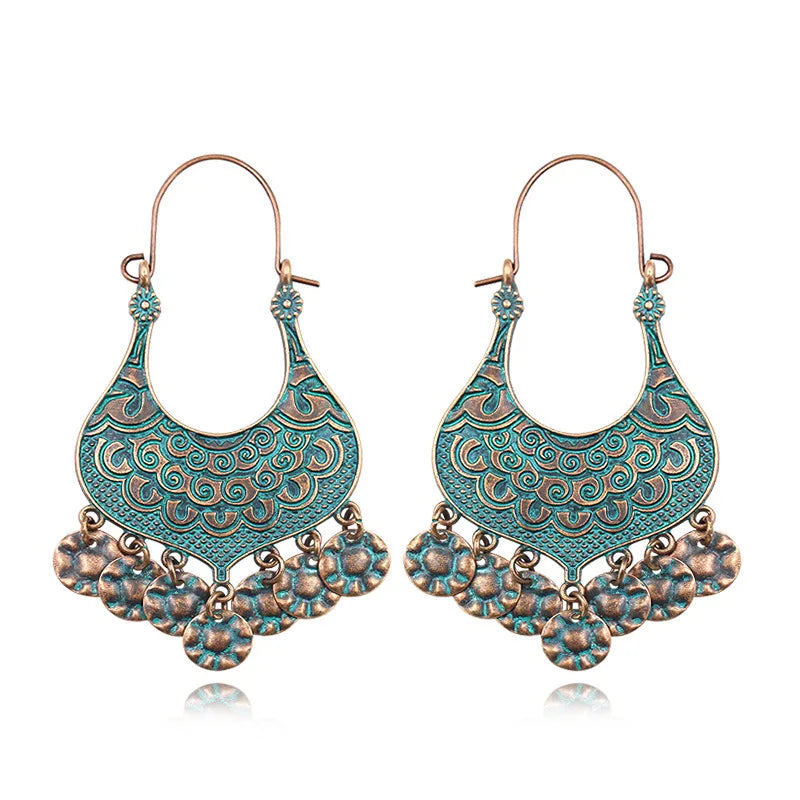 Moonlight Masala Boho Retro Earrings [Spirit and Rebel]   