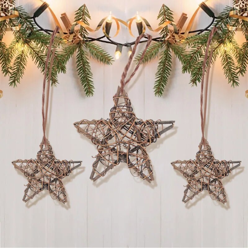 Bohemian Christmas Tree & Star Ornaments [Spirit and Rebel]   