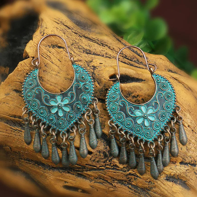 Moonlight Masala Boho Retro Earrings [Spirit and Rebel] 002-10  