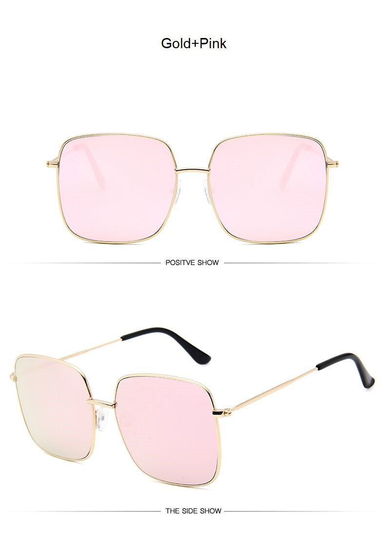 Sunny Days Fashion Square Sunglasses for Women Sunset and Swim