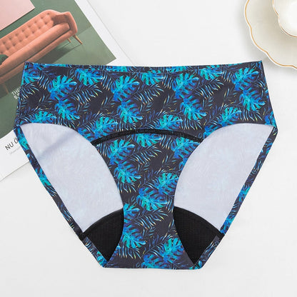 SecureSwim® Seamless Period Swimwear Bikini Bottoms [Spirit and Rebel] Blue XXS