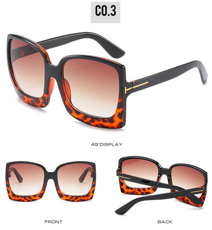 Monaco Oversized Square Sunglasses UV400 Sunset and Swim