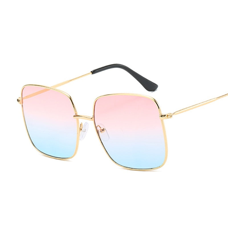 Sunny Days Fashion Square Sunglasses for Women Sunset and Swim