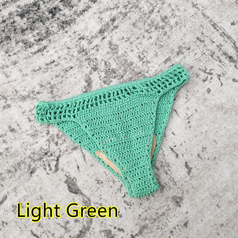 Boho Handmade Crochet Bikini Bottoms [Spirit and Rebel]