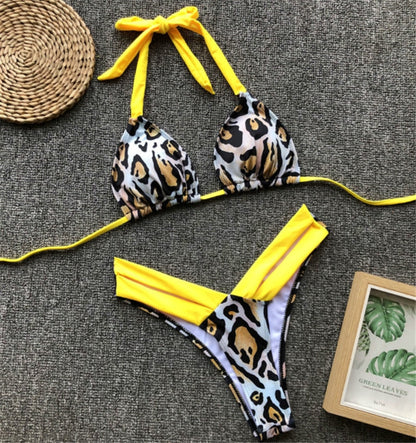 Bahamas Leopard Cheeky Cut Out Bikini [Spirit and Rebel]