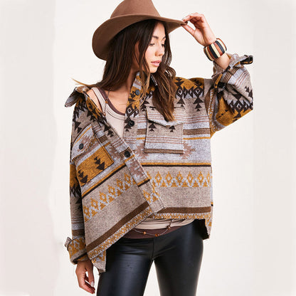 Gypsy Goddess Long Sleeved Shirt Boho Jacket [Spirit and Rebel]   