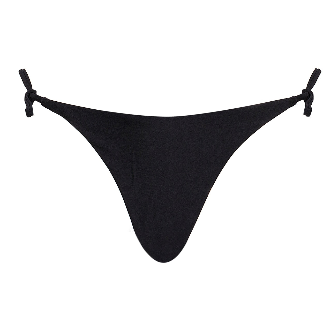 Side Tie String Bikini Bottoms [Spirit and Rebel] Black S