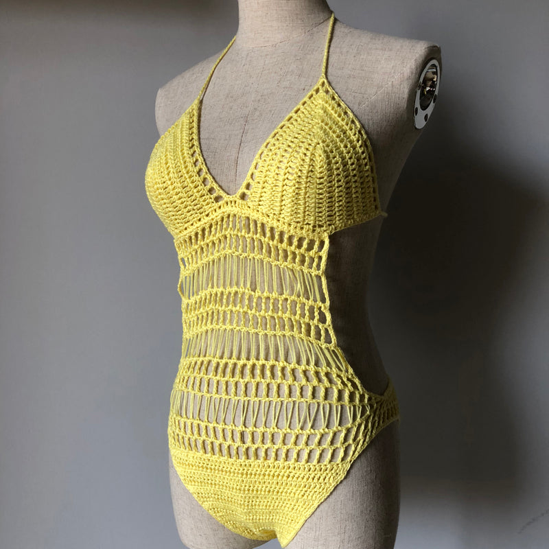 Bohemian Dream Crochet Hollow Out Swimsuit [Spirit and Rebel]   