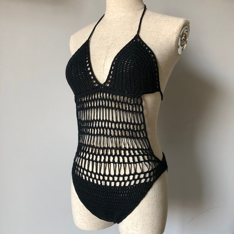 Bohemian Dream Crochet Hollow Out Swimsuit [Spirit and Rebel]   