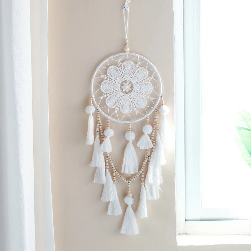 Celestial Dreams Handcrafted Dreamcatcher Boho Wall Decor [Spirit and Rebel]   