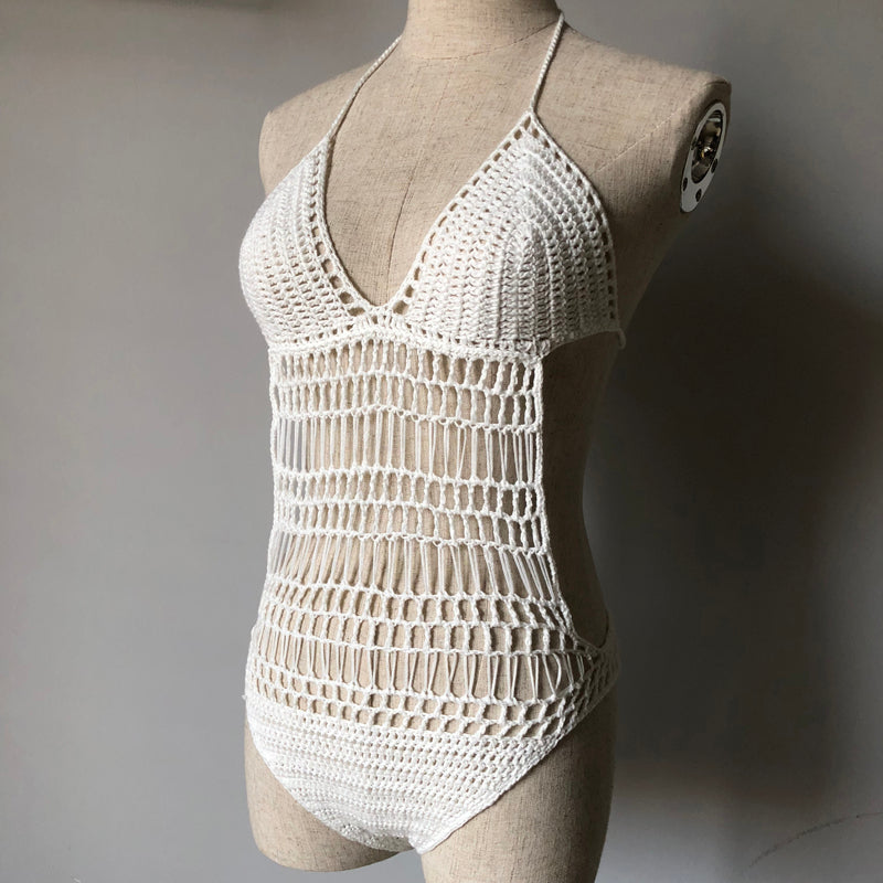 Bohemian Dream Crochet Hollow Out Swimsuit [Spirit and Rebel]   