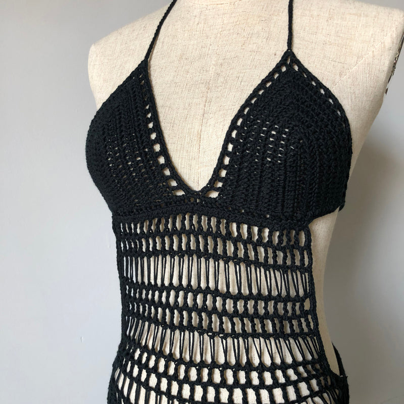 Bohemian Dream Crochet Hollow Out Swimsuit [Spirit and Rebel]   