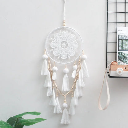 Celestial Dreams Handcrafted Dreamcatcher Boho Wall Decor [Spirit and Rebel]   