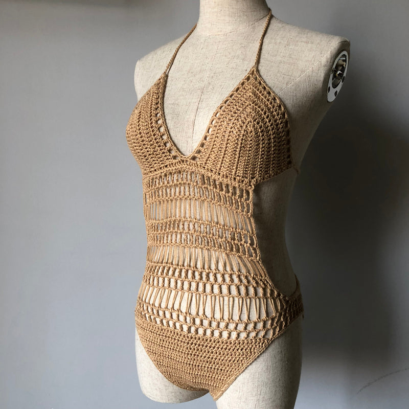 Bohemian Dream Crochet Hollow Out Swimsuit [Spirit and Rebel]   