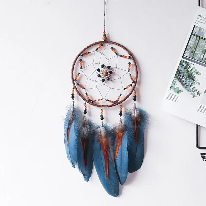 Celestial Dreams Handcrafted Dreamcatcher Boho Wall Decor [Spirit and Rebel]   