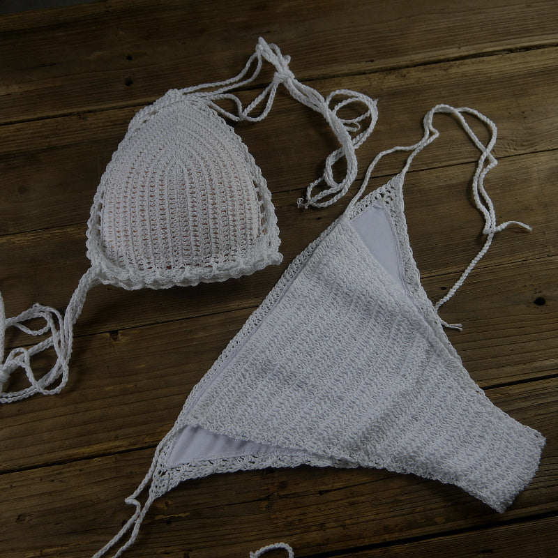 Handmade Sun-Kissed Crochet Boho Bikini [Spirit and Rebel]