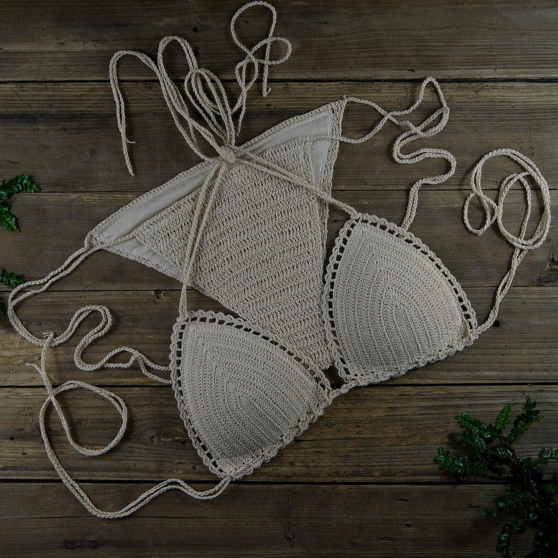 Handmade Sun-Kissed Crochet Boho Bikini [Spirit and Rebel]