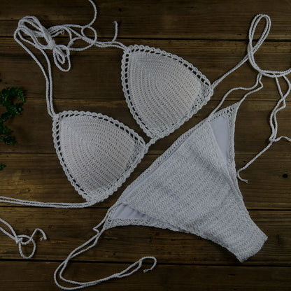 Handmade Sun-Kissed Crochet Boho Bikini [Spirit and Rebel]