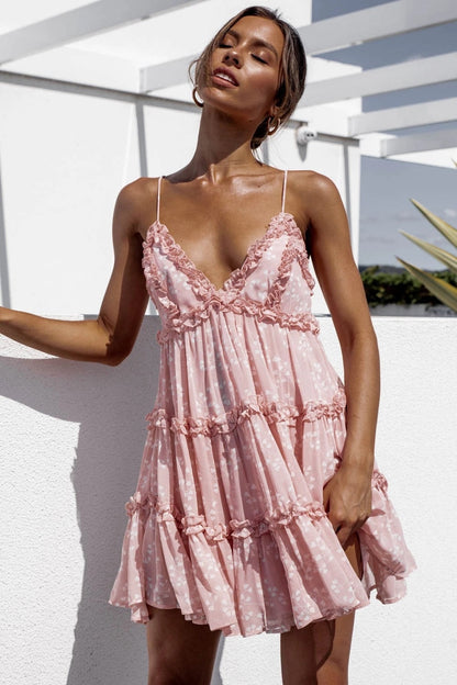 Sunkissed Loose Boho Mini Sundress [Spirit and Rebel]