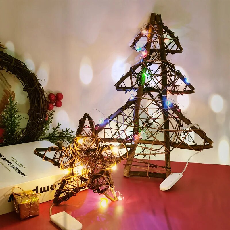 Bohemian Christmas Tree & Star Ornaments [Spirit and Rebel]   