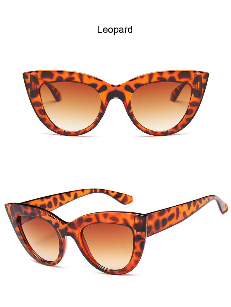 Diamond Oasis Cat Eye Sunglasses UV400 Sunset and Swim