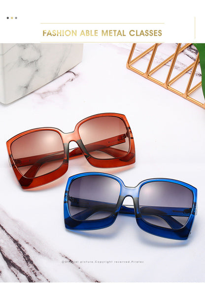 Monaco Oversized Square Sunglasses UV400 Sunset and Swim