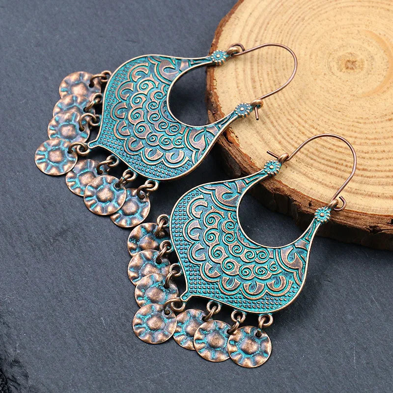 Moonlight Masala Boho Retro Earrings [Spirit and Rebel]   