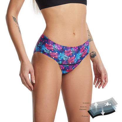 SecureSwim® Seamless Period Swimwear Bikini Bottoms [Spirit and Rebel]