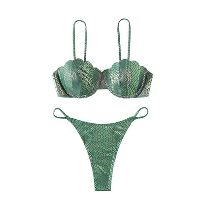 Ocean Queen Shimmer Mermaid Bikini [Spirit and Rebel]