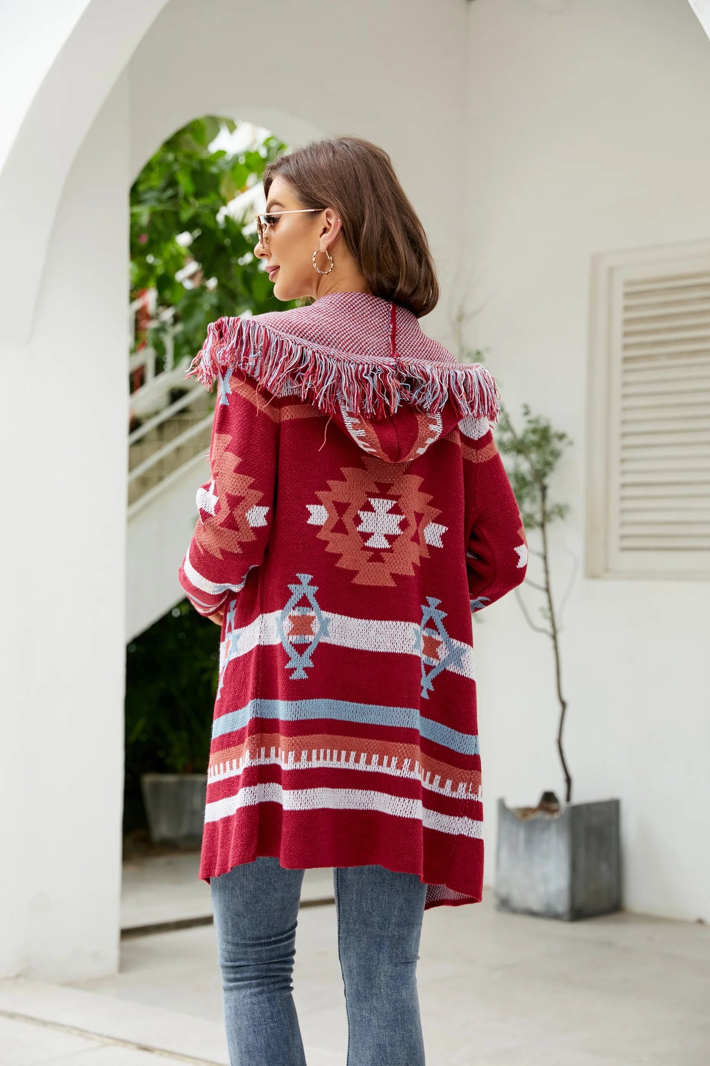 Knit Haven Boho Long Cardigan [Spirit and Rebel]   