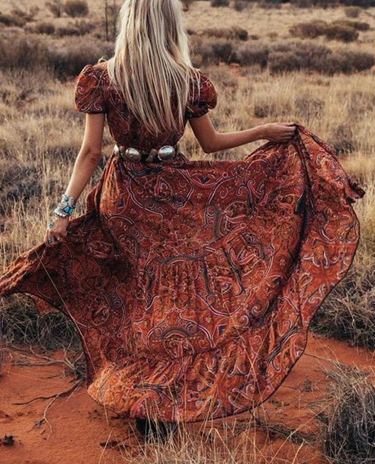 ö Anything is Possible Boho Hippie Dress [Spirit and Rebel]   