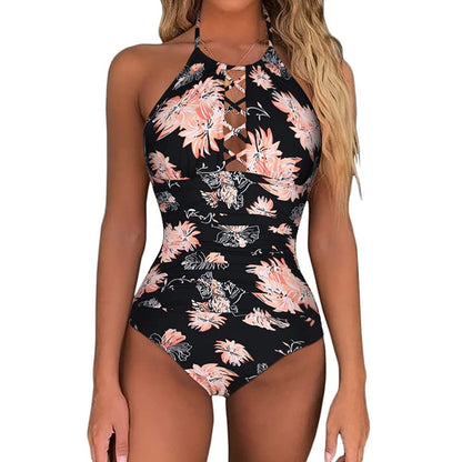 Gorgeous DD+ Halter One Piece Swimsuit [Spirit and Rebel]