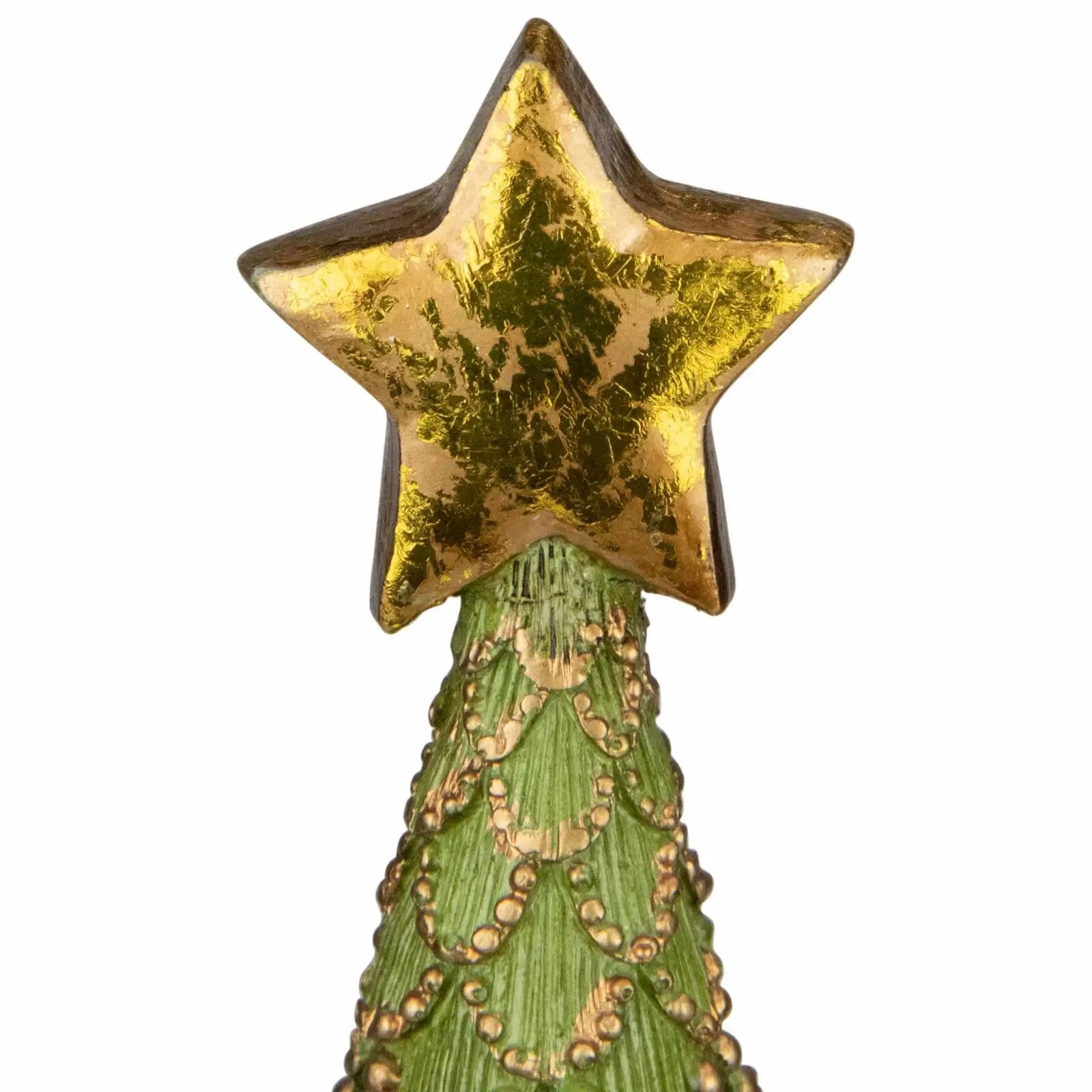 Green Christmas Tree Cone with Star Topper [Spirit and Rebel]   