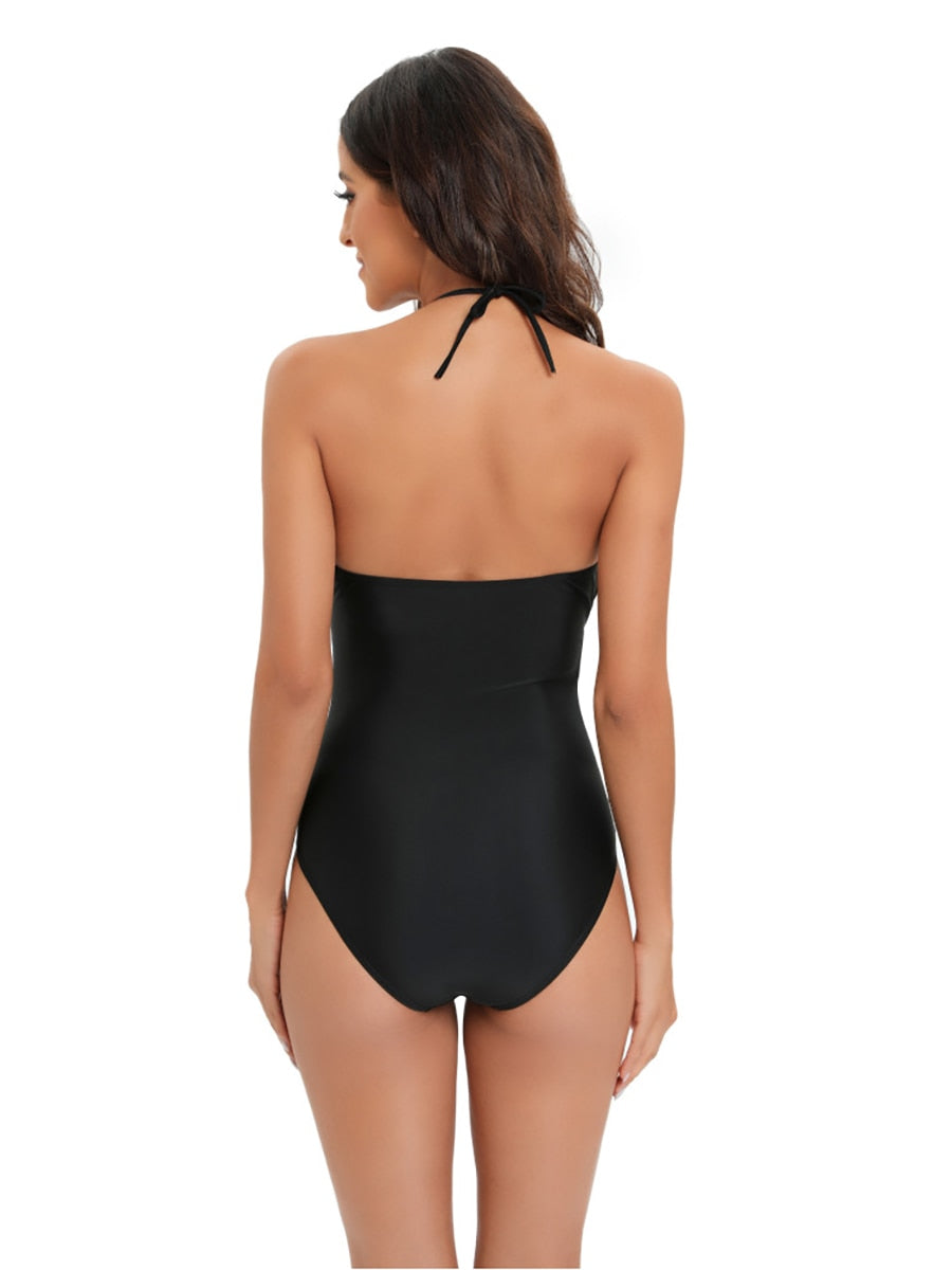 Gorgeous DD+ Halter One Piece Swimsuit [Spirit and Rebel]