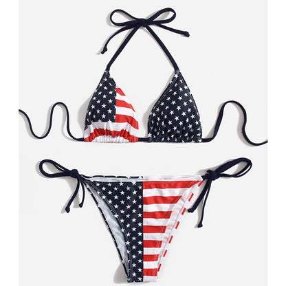 Patriotic Allure: Stars and Stripes American Flag Bikini [Spirit and Rebel]