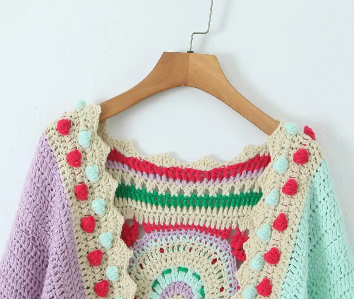 Pastel Horizon Boho Handmade Cardigan [Spirit and Rebel]   