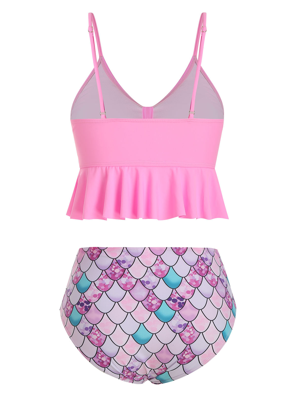 Aqua Luxe Tankini Mermaid Bikini Set [Spirit and Rebel]