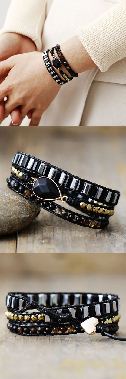 Earthbound Radiance Wrap Boho Bracelet [Spirit and Rebel]